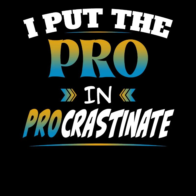 J’ai mis le pro en procrastination