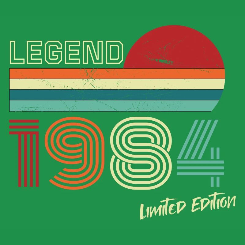 Legend 1984 Geburtstagsshirt Geschenk Jubiläum