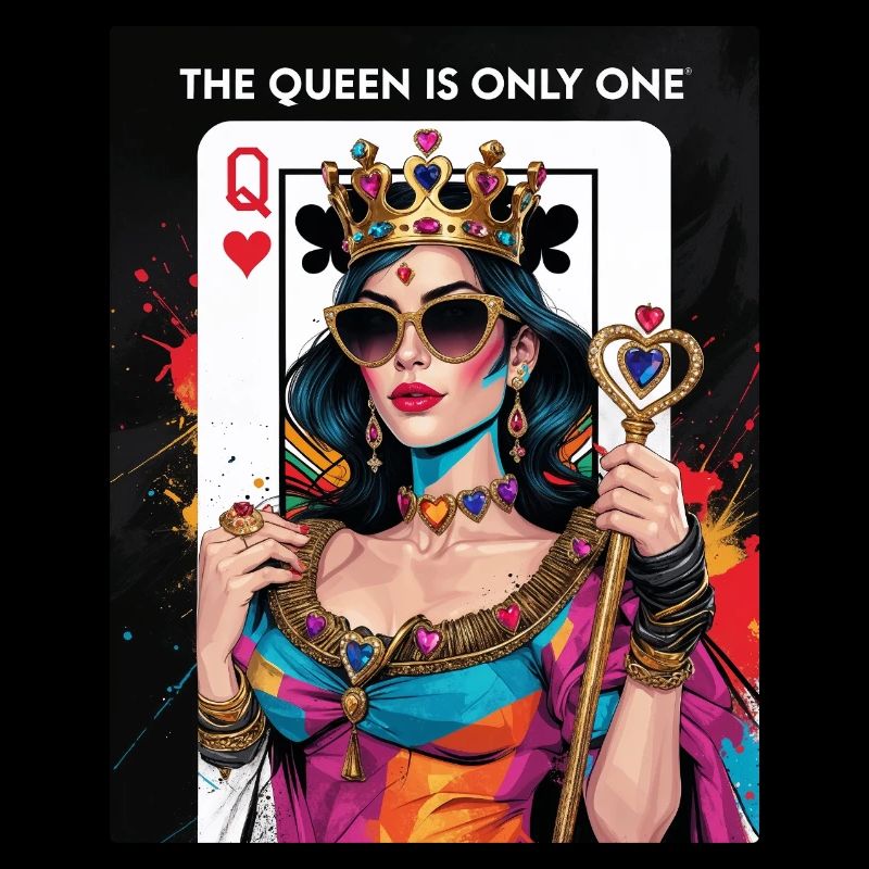 The queen is only one