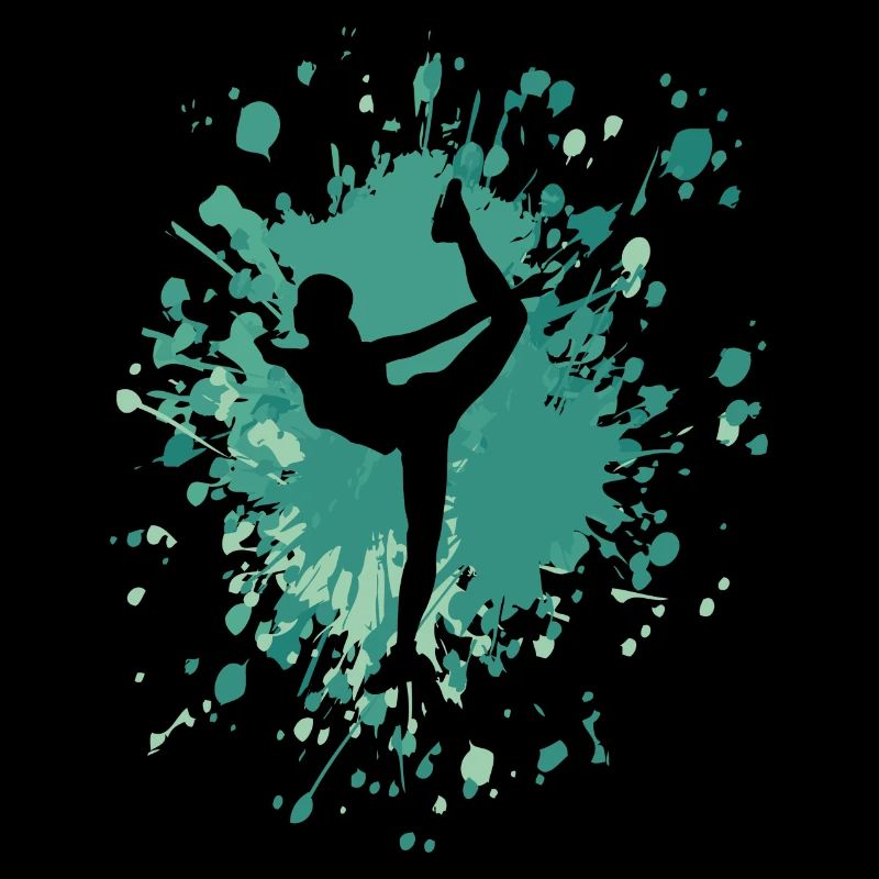 Dancer Swan Color Splash