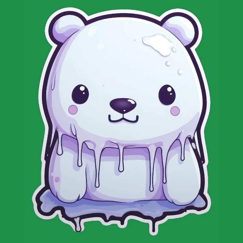 Süßer Eisbär Eis