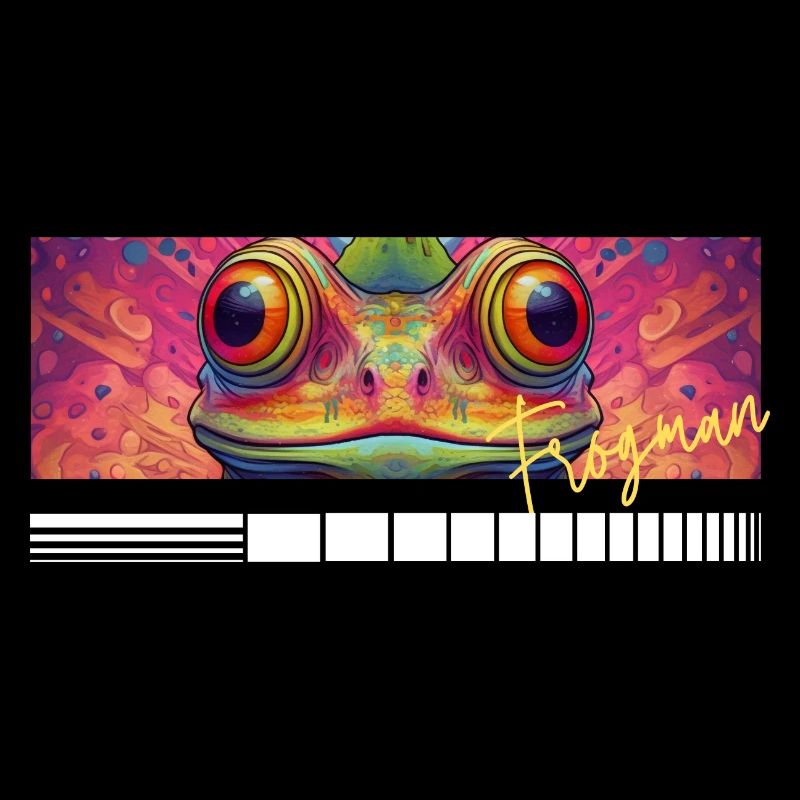 Frosch Froschgesicht