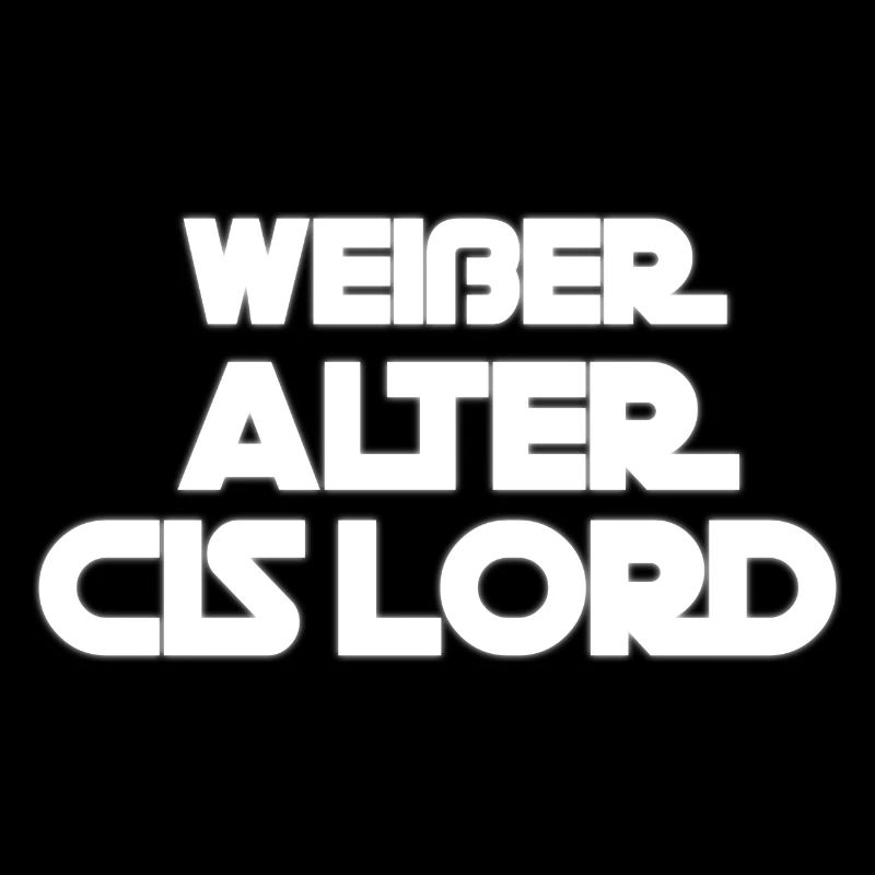 Weißer Alter Cis Mann Parodie Ironisch Sarkasmus