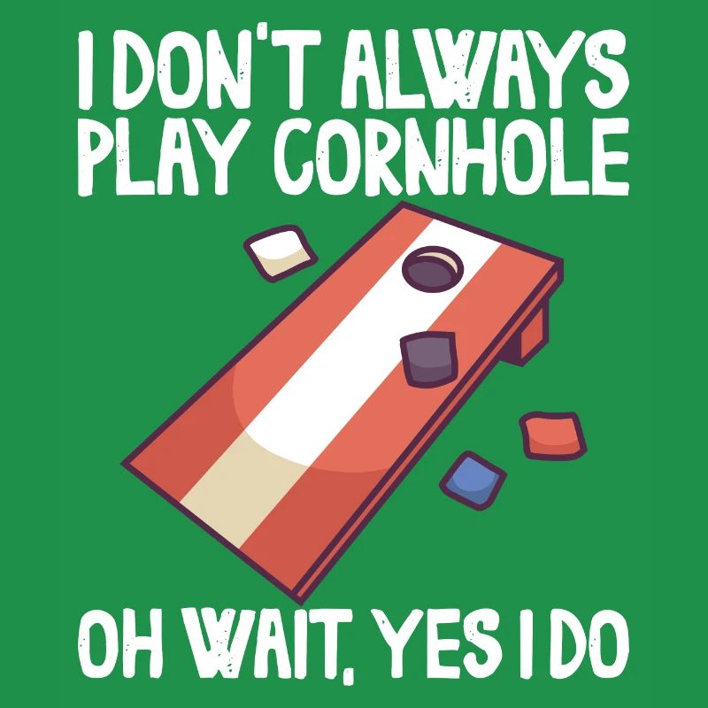 Cornhole Spiel Corn Hole Outfit mit Cornhole