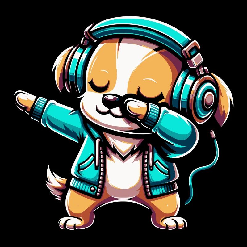 Dabbing Hund