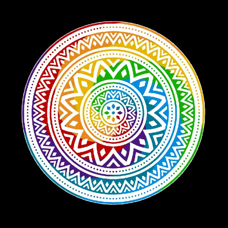 Mandala-Ying Yang