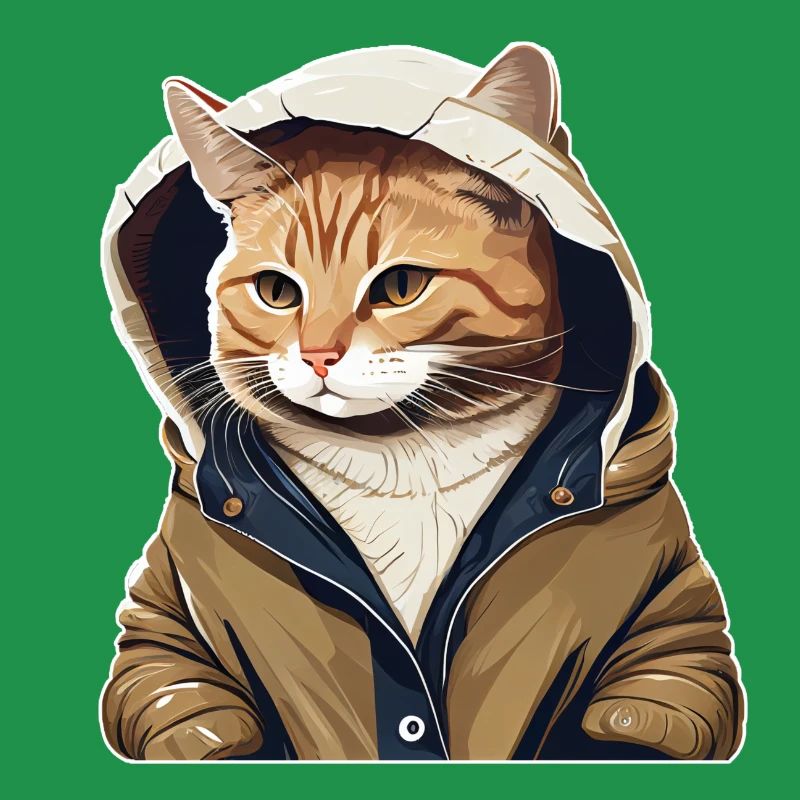Cute Cat Ur-Tshirt