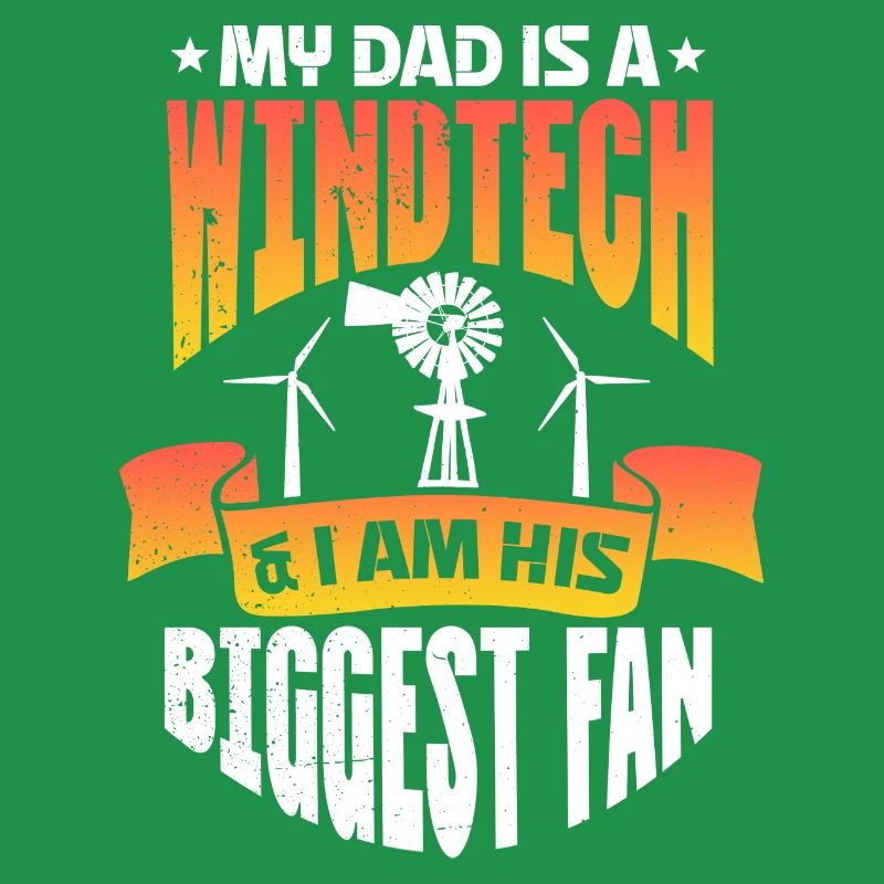 My dad is a windtech Design for a ingenieur