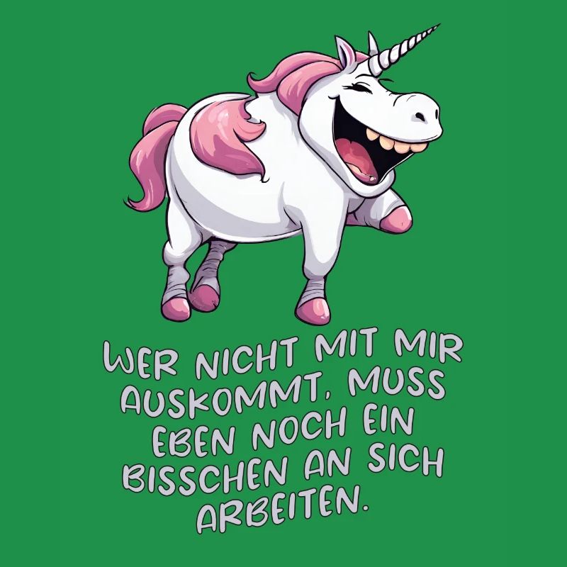 Wer nicht mit mir auskommt, muss eben noch ein...