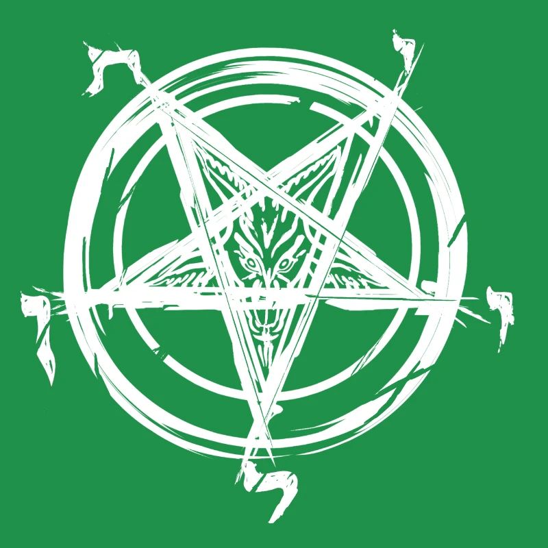 Satan Pentagram Baphomet