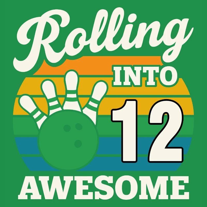 Rolling Into 12s Bowling Celebration