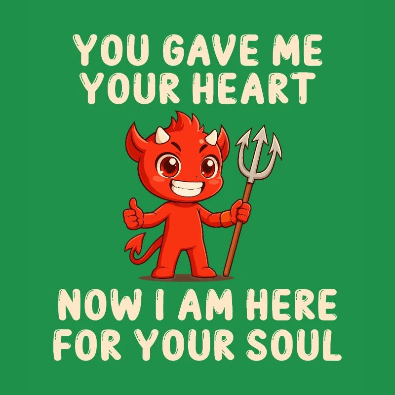 Devilish love message