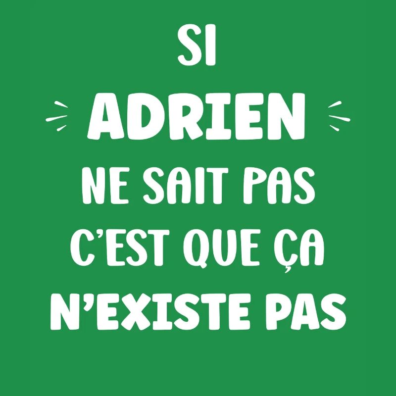 If Adrien doesn't know how to tee