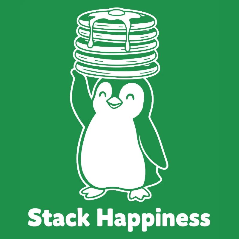 Stack Happiness Pinguin Pfannkuchen