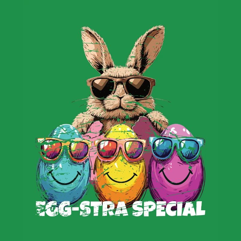 Eggstra Special Funny Easter Bunny Easter