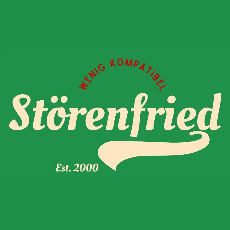 Störenfried Vintage Script Logo