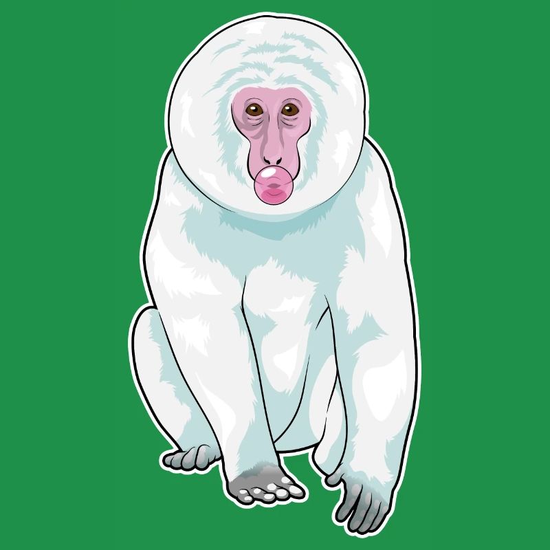 Monkey Chewing Gum