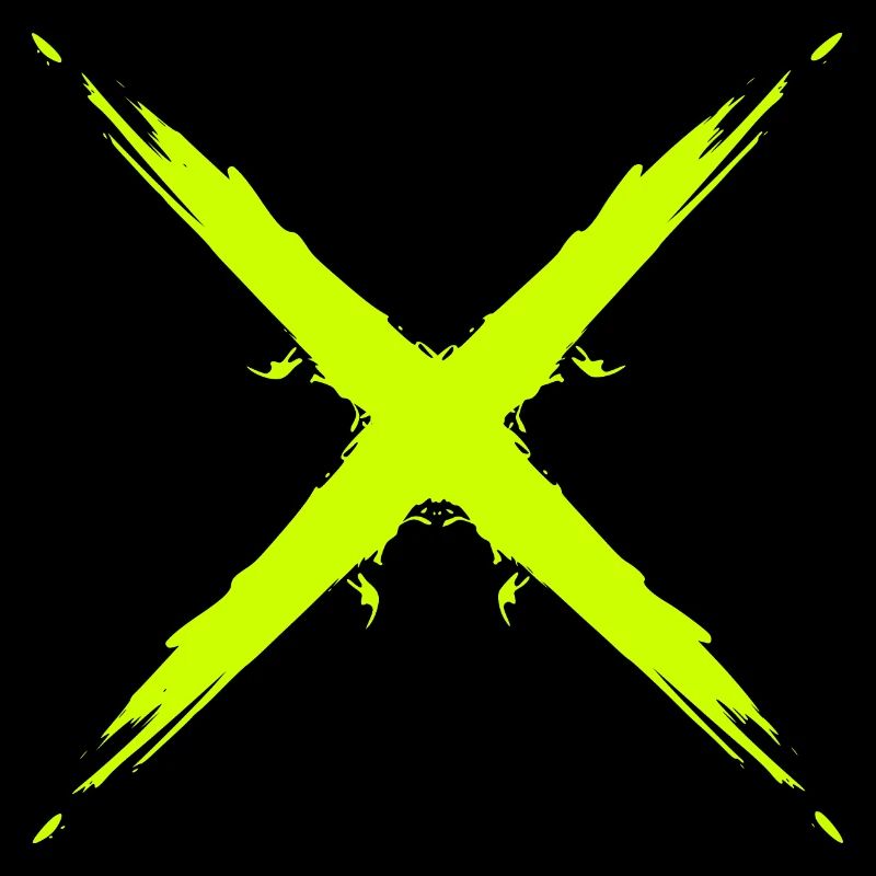 Cross design vector yellow