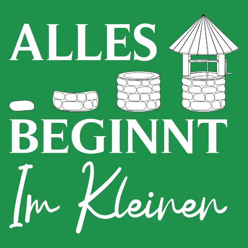 Construction de puits Tout commence dans le constructeur de petits puits