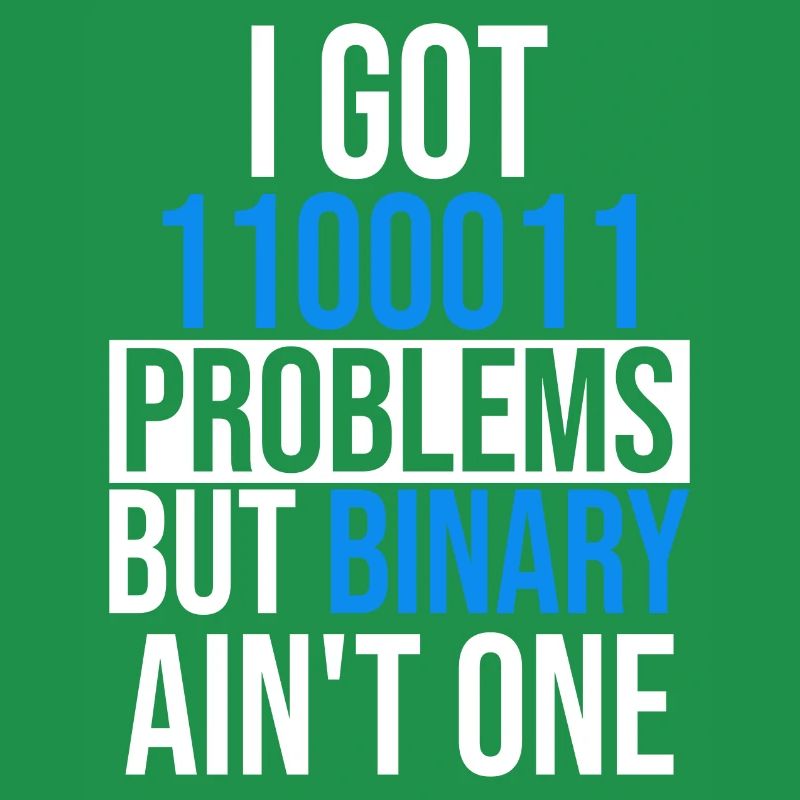 I got 99 problems but binary ain't one