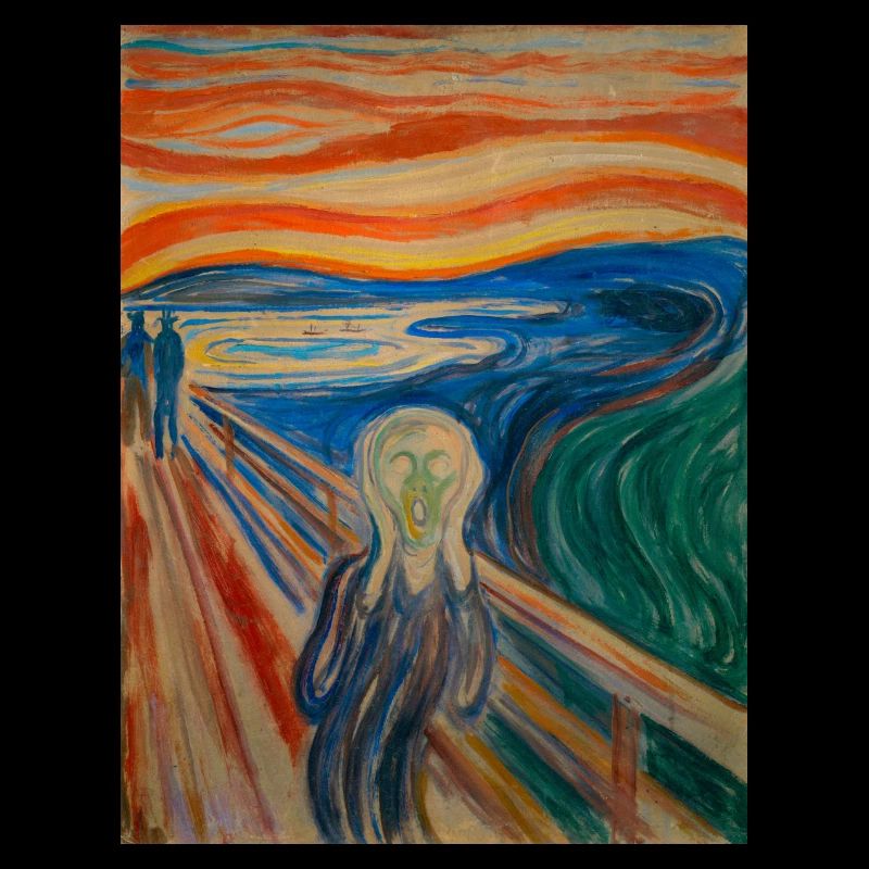 Edvard Munch: Der Schrei.1893