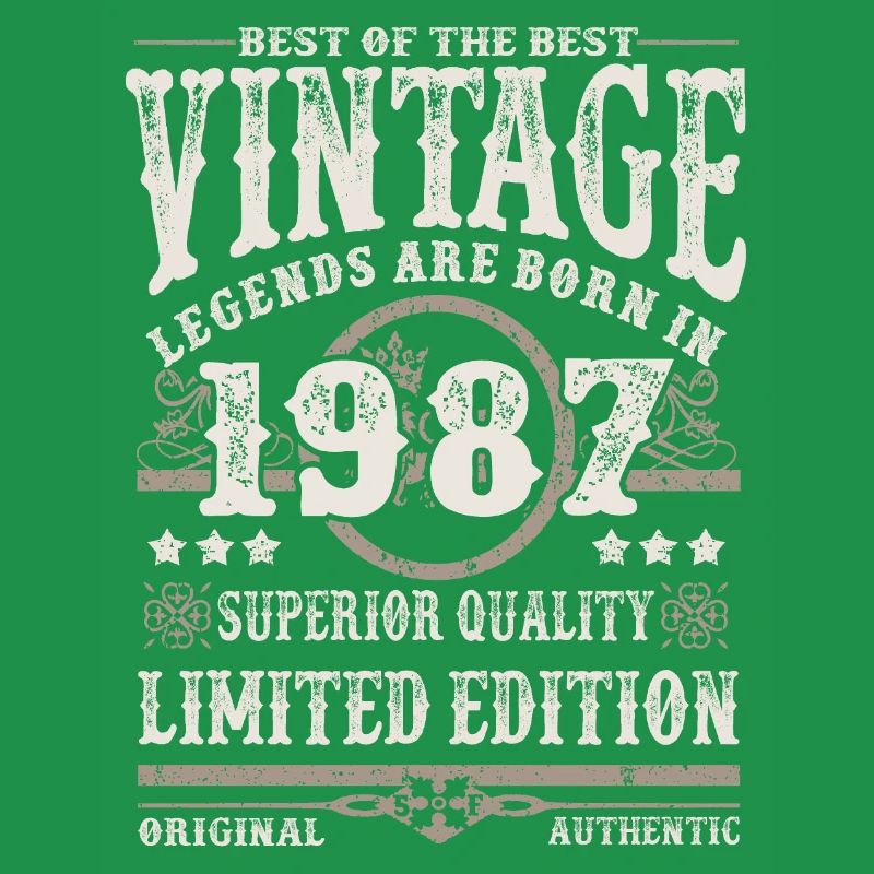 Legends are born in 1987