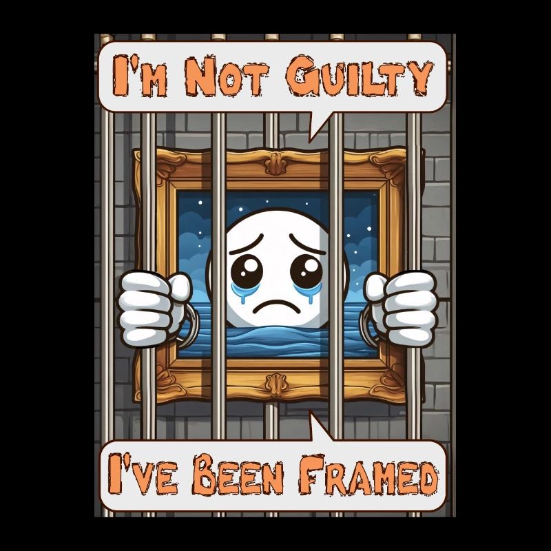 I'm not guilty, I've been framed