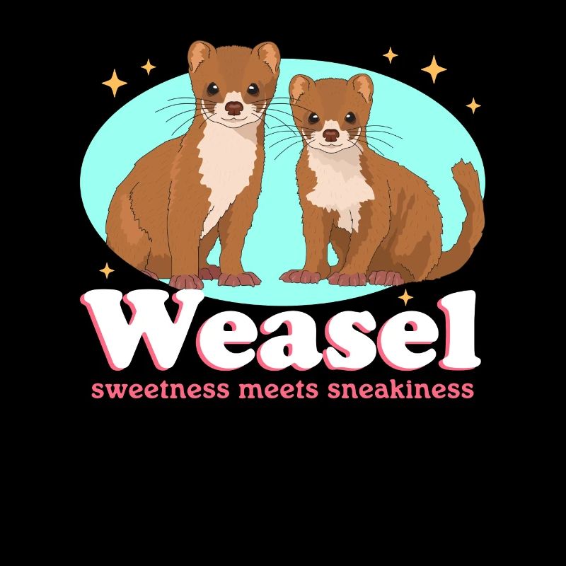 Weasel Cute Dwarf Weasel Mouse Weasel Gift