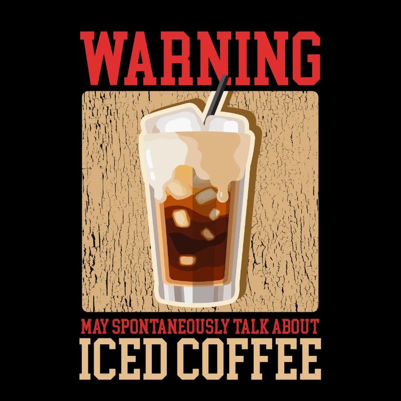 Eiskaffee Iced Coffee Kaffeeliebhaber Geschenk