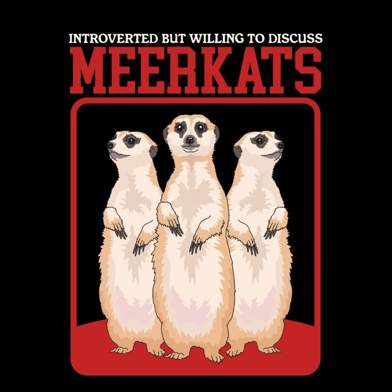 Erdmännchen coole Erdmännchen