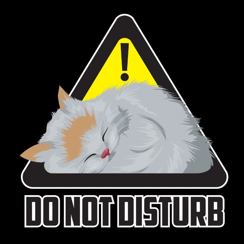 Do not disturb Cat / Katze