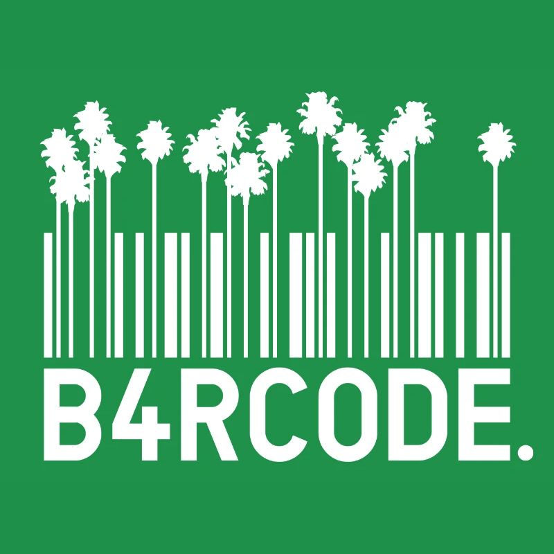 B4RCODE. Palm trees
