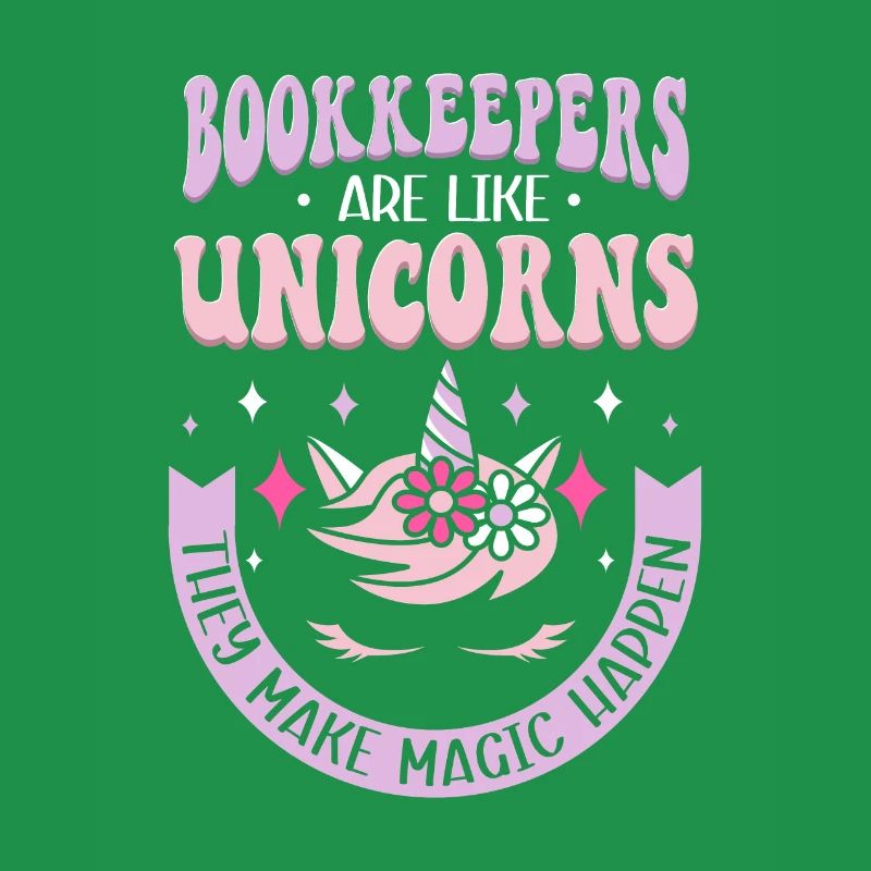 Les comptables sont comme les licornes comptable Einhorn