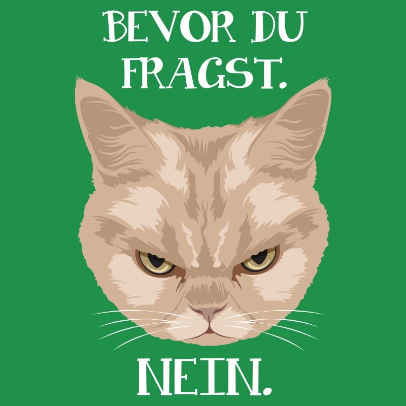 Grumpy Cat - Bevor du fragst_Nein (Katze)