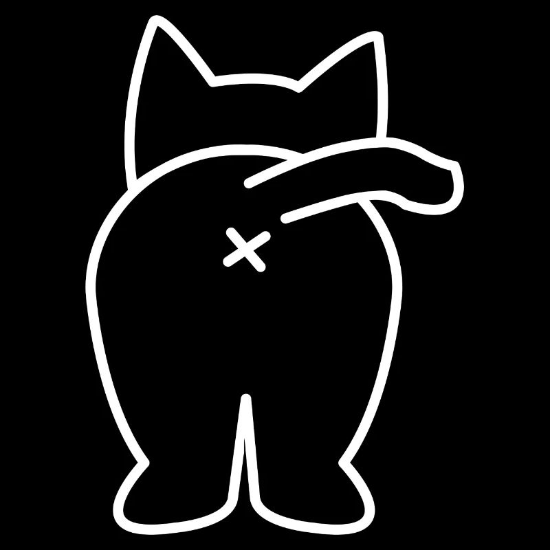 Cat Cat Kitten Motif