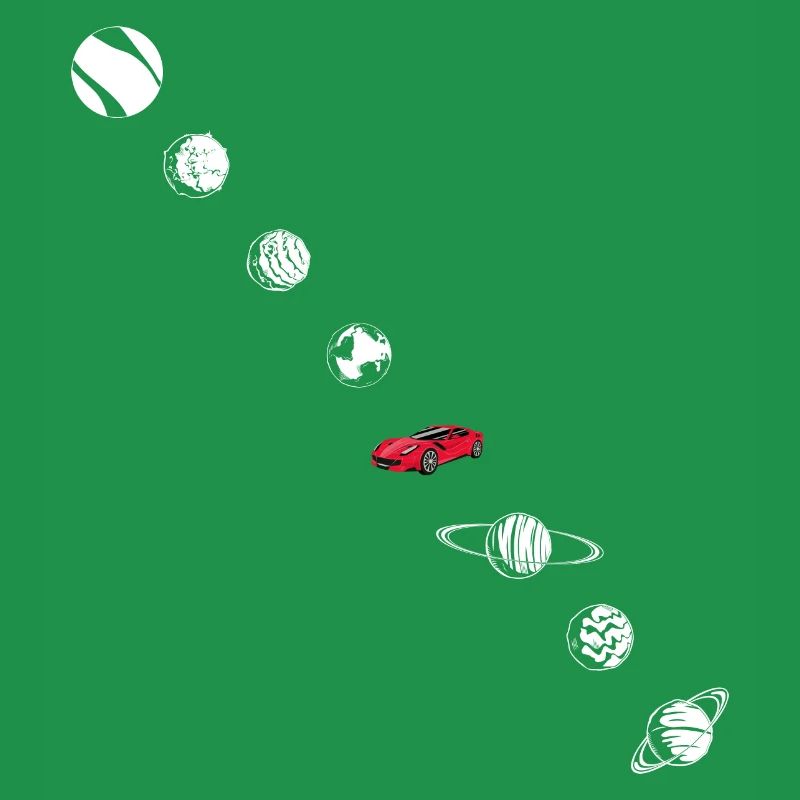 Tesla dans Space Solar System SpaceX