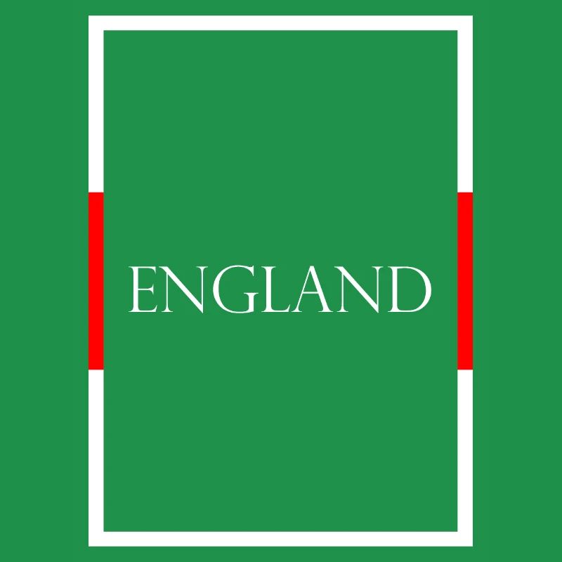 Angleterre, Royaume-Uni, Lettrage de déclaration avec drapeau