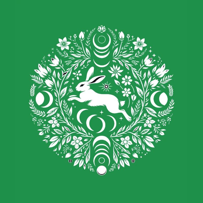 Easter Ostara Eostre Pagan Spring Hare