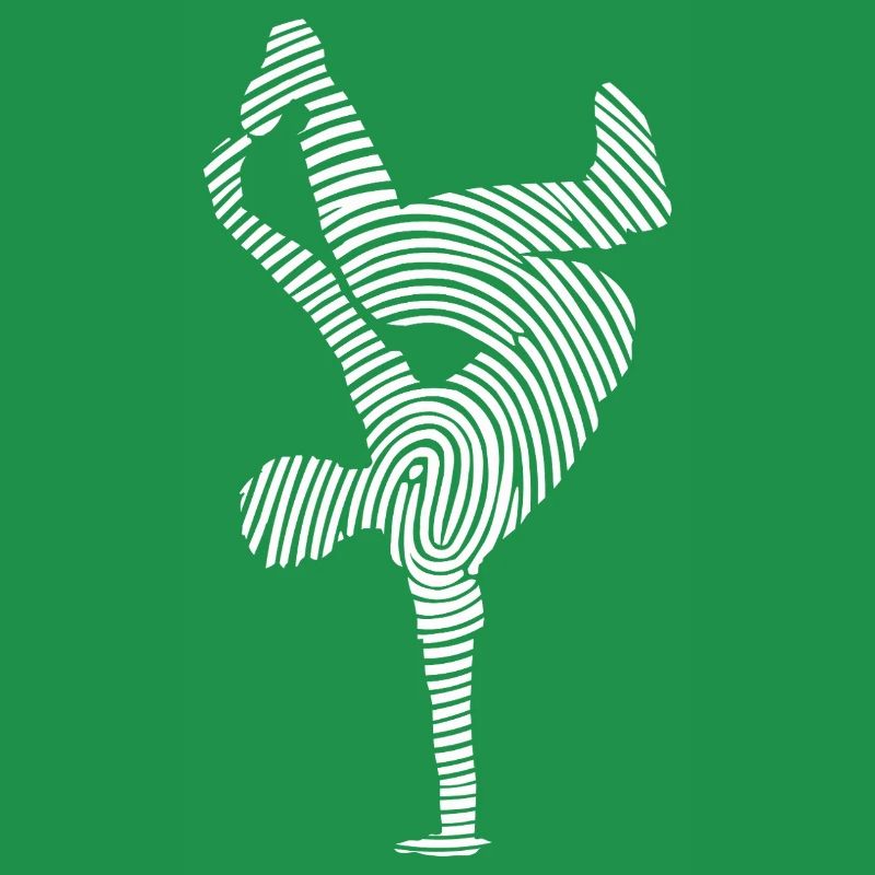 Breakdance Dance Breakdancing Fingerprint