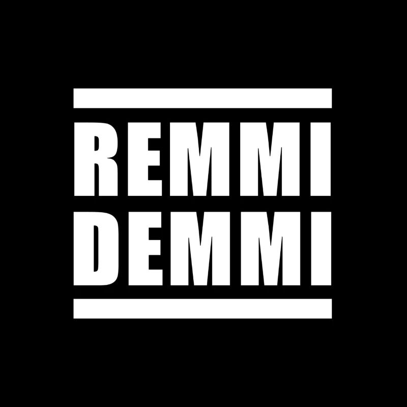 Remmi Demmi noir et blanc