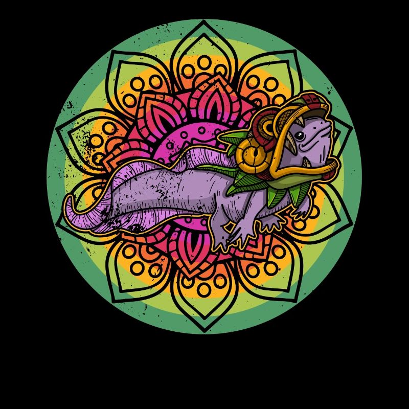 Quetzalcoatl Axolotl Mexique Divinité Aztèque