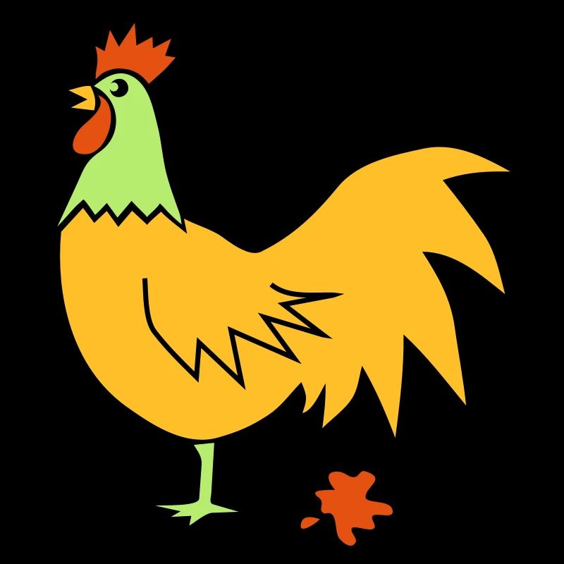 chicken crazy crazy chick duck goose bird bullshit
