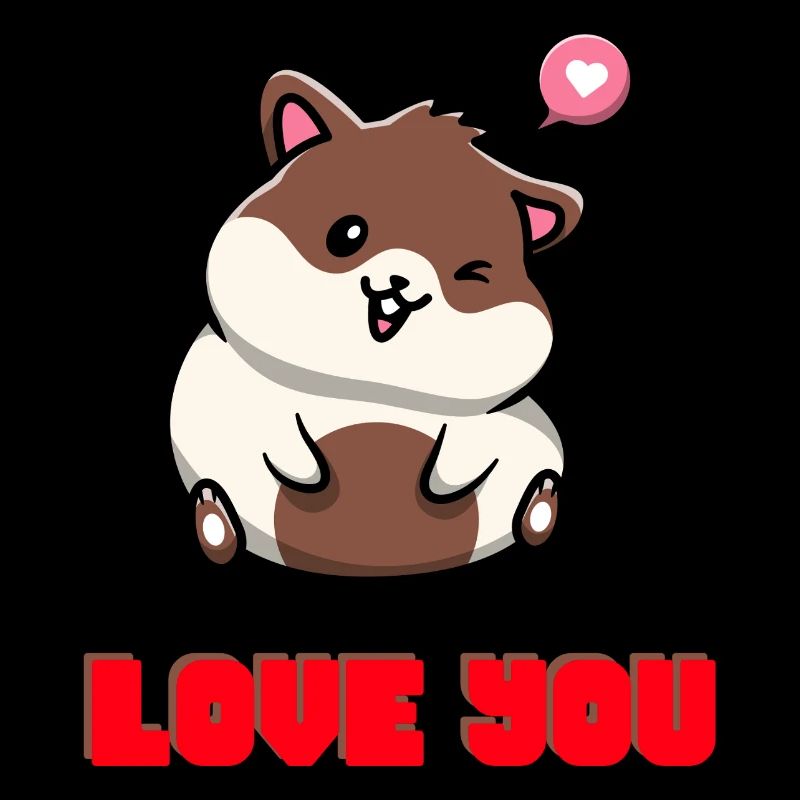 Je t’aime cochon d’Inde