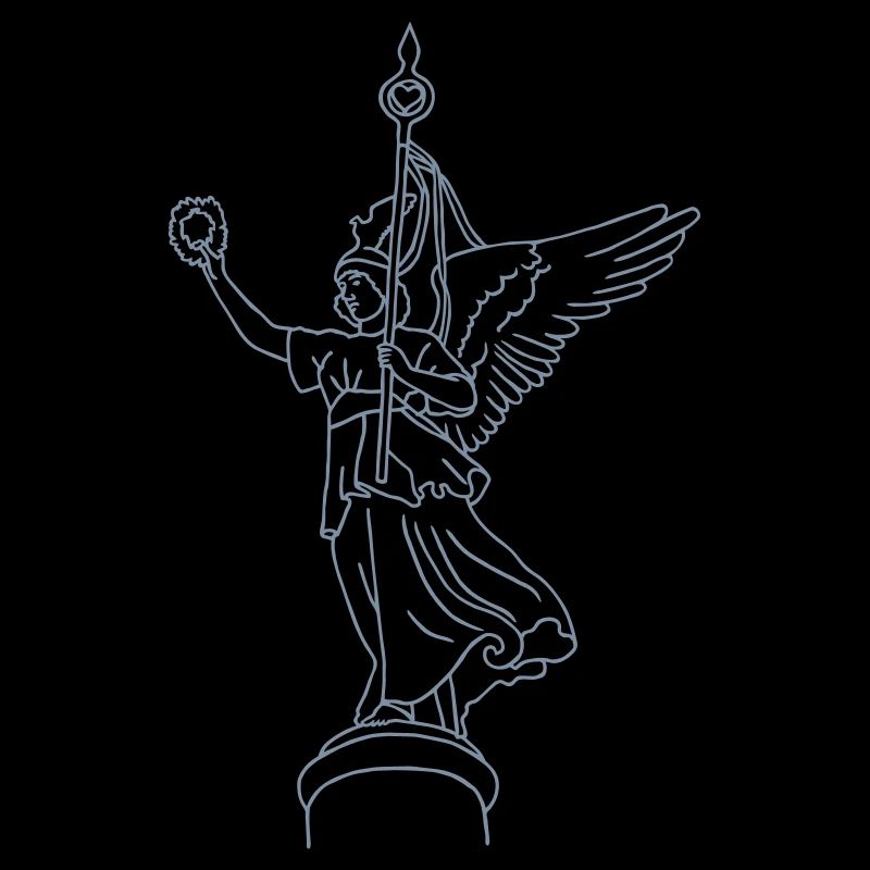 Goldelse auf Siegesäule