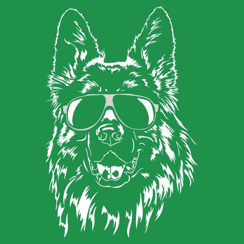 DEUTSCHER SCHÄFERHUND cool Sonnenbrille Wilsigns
