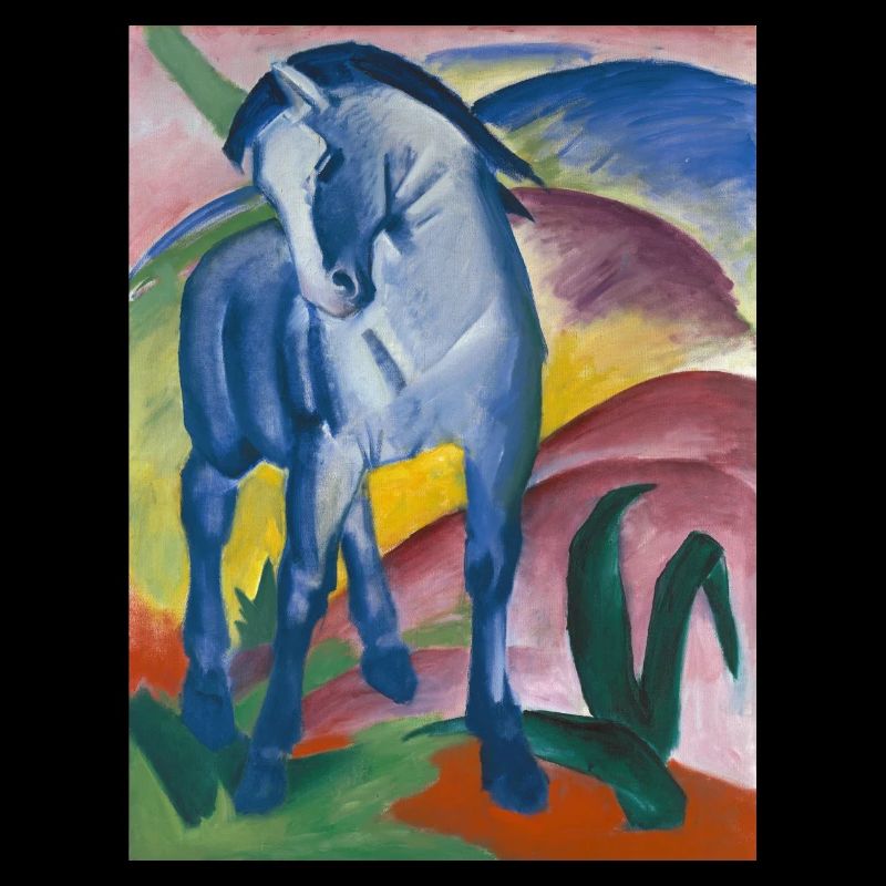 Franz Marc: Blaues Pferd I
