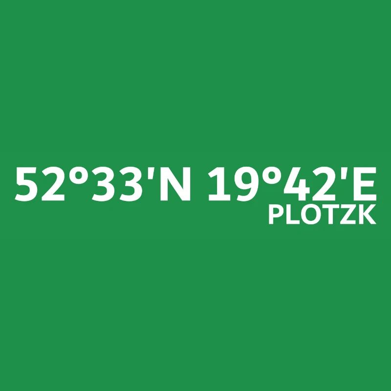 Coordonnées Plotzk