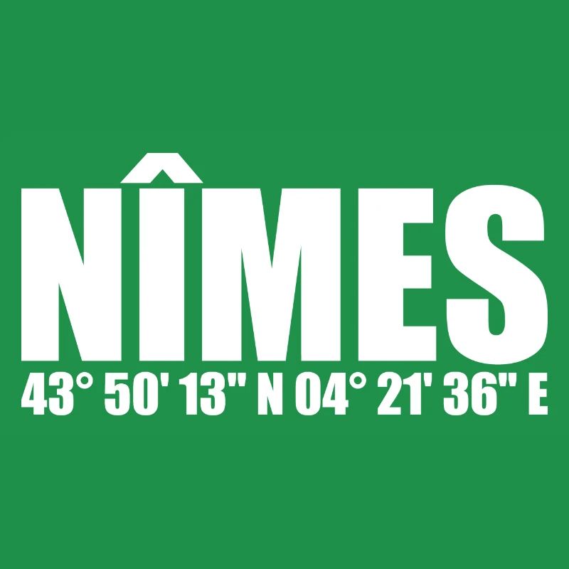 Nîmes coordinates