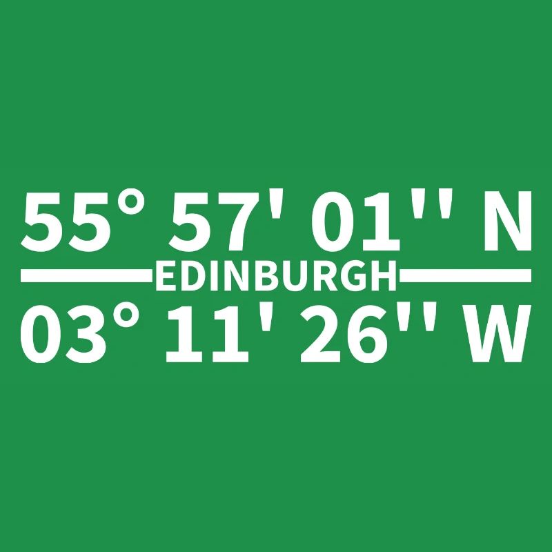 Edinburgh coordinates