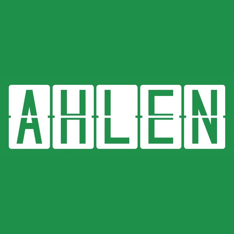 Panneau de l’aéroport d’Ahlen